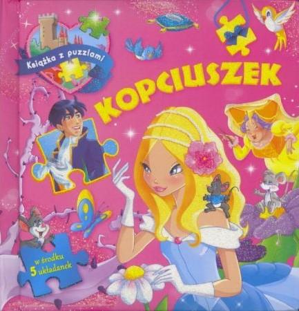 KOPCIUSZEK. KSIĄŻKA Z PUZZLAMI