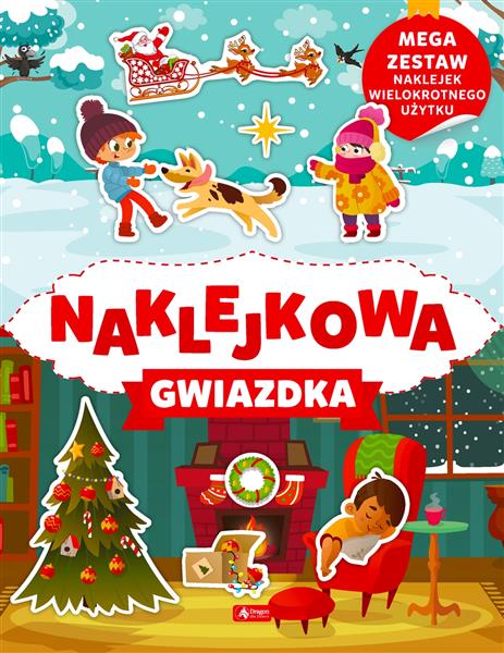 NAKLEJKOWA GWIAZDKA