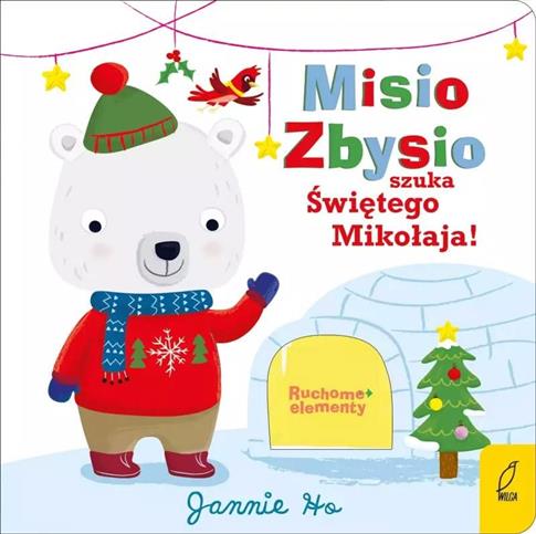 Misio Zbysio szuka Świętego Mikołaja! Ruchome elem