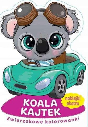 Zwierzakowe kolorowanki. Koala Kajtek