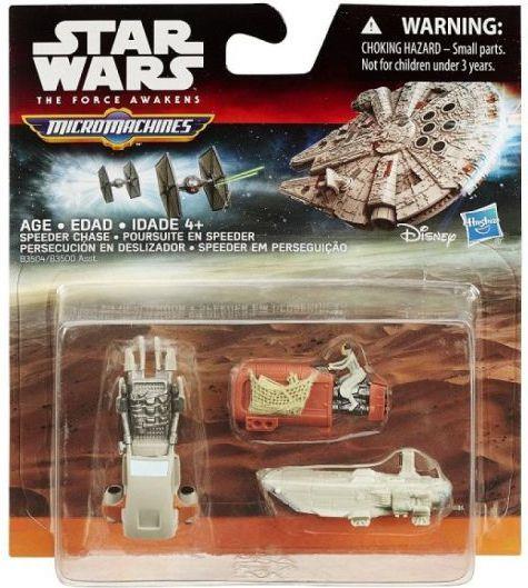 STAR WARS MICROMACHINES - SPEEDER CHASE B3504