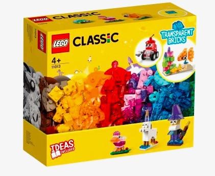 LEGO Classic - Kreatywne przezroczyste klocki 1101