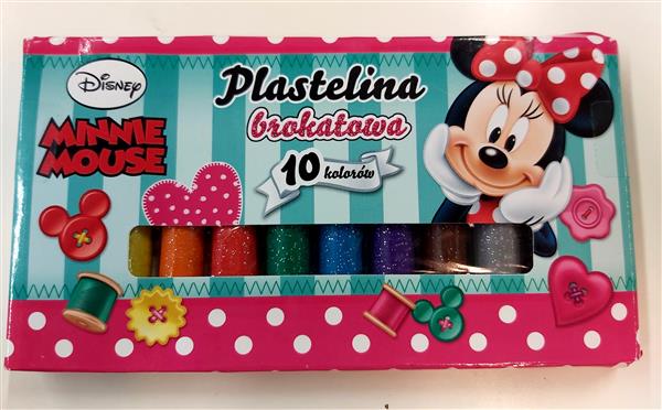 PLASTELINA BROKATOWA MINNIE MOUSE