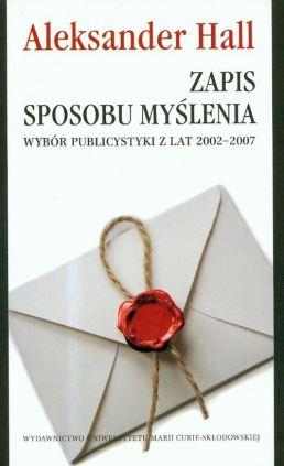 ZAPIS SPOSOBU MYŚLENIA