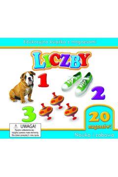Liczby edukacyjna książka z magnesami