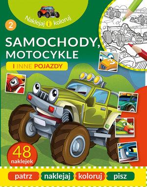 NAKLEJAJ I KOLORUJ. SAMOCHODY, MOTOCYKLE I INNE?