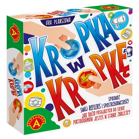 Kropka w kropkę, gra towarzyska, Alexander