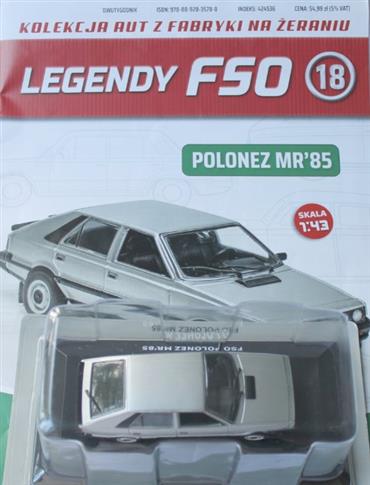 Polonez MR 85 Legendy FSO nr 18 1/43