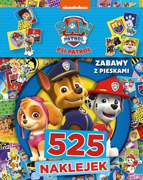 PSI PATROL. 525 NAKLEJEK. ZABAWY Z PIESKAMI
