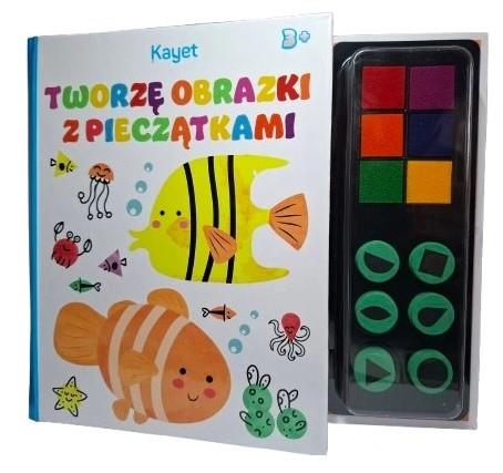 KSIĄŻECZKA ZE STEMPELKAMI DLA MAŁEGO PLASTYKA