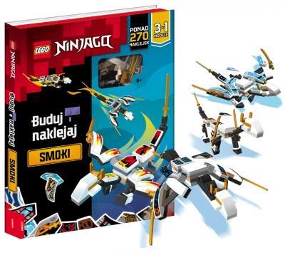 Lego Ninjago. Buduj i naklejaj: smoki