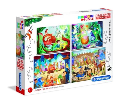 CLEMENTONI, PUZZLE, PROGRESSIVE ONCE UPON A TIME