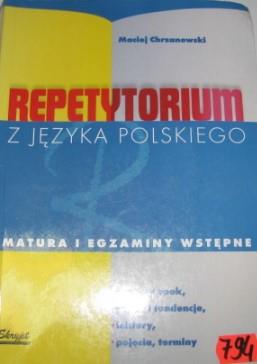 Repetytorium z języka polskiego Maciej Chrzanowski