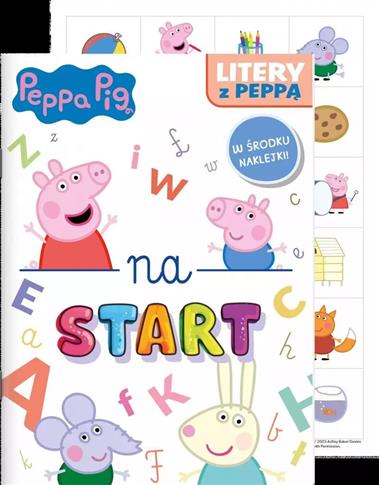 Peppa Pig. Na start… 6. Litery z Peppą