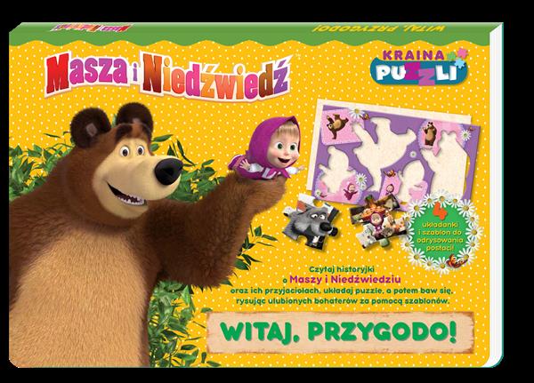 KRAINA PUZZLI. MASZA I NIEDŹWIEDŹ. WITAJ, PRZYGODO