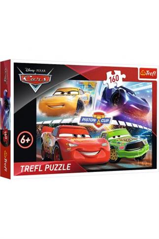 Trefl, puzzle, Disney, Auta, Zwycięski wyścig, 160