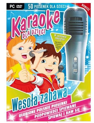 Karaoke dla dzieci: Wesoła Zabawa + Mikrofon, PC