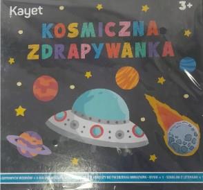 KOSMICZNA ZDRAPYWANKA KSIĄŻECZKA AKTYWNOŚCI 3+
