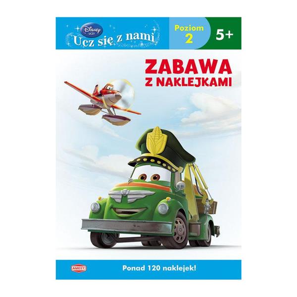 Disney. Ucz się z nami. Samoloty 2. Zabawa z nakle-39734
