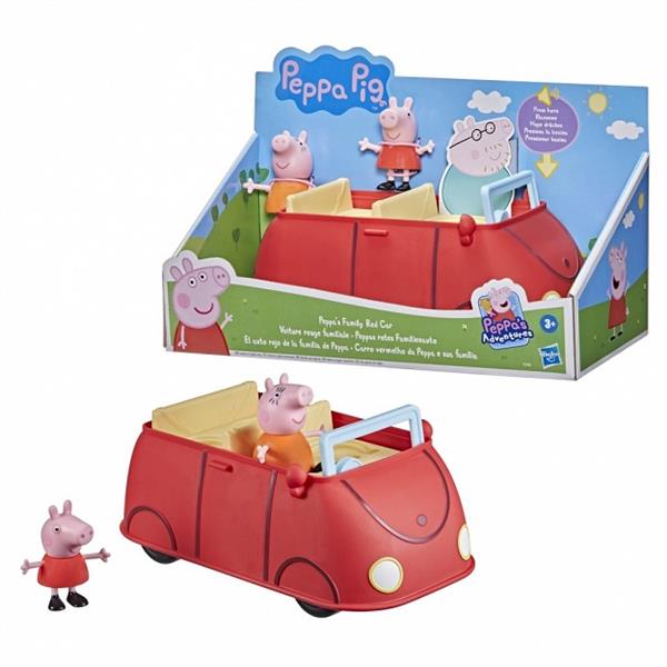 HASBRO ŚWINKA PEPPA RODZINNY SAMOCHÓD DŹWIĘK