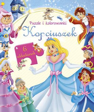 Kopciuszek. Puzzle i kolorowanki