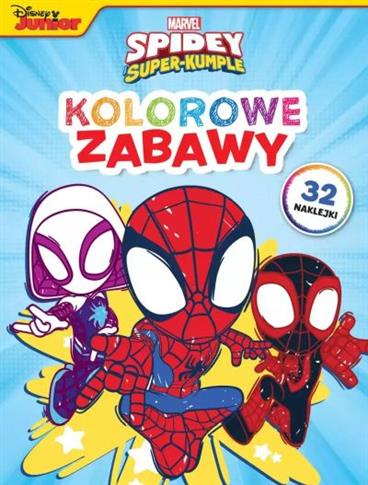 KOLOROWE ZABAWY. MARVEL SPIDEY I SUPER-KUMPLE