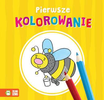 PIERWSZE KOLOROWANIE. ŻÓŁTA