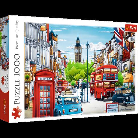 Trefl, puzzle Ulica Londynu (33489872 )