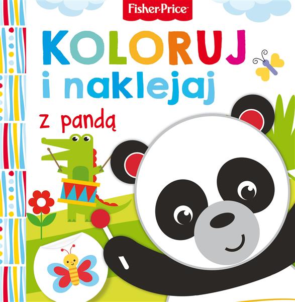 FISHER PRICE. KOLORUJ I NAKLEJAJ Z PANDĄ