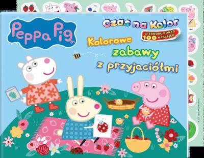 Peppa Pig. Czas na kolor. Kolorowe zabawy z przyja