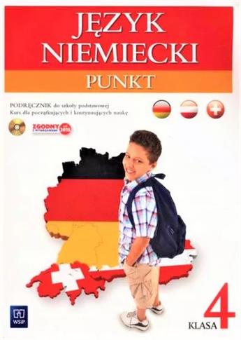 Język niemiecki. Punkt. Podręcznik + CD. Klasa 4.