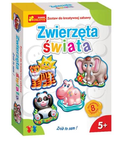 MAGNESY NA LODÓWKĘ - ZRÓB TO SAM, ZWIERZĘTA ŚWIATA