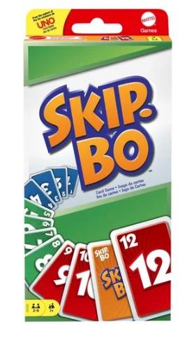 Skip-Bo, 52370, gra karciana, Mattel
