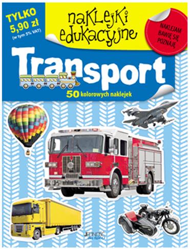 Naklejki edukacyjne. Transport