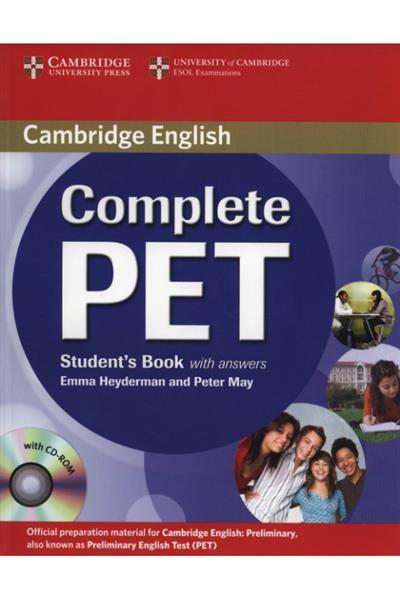 COMPLETE PET SB WITH ANSWERS +CDROM