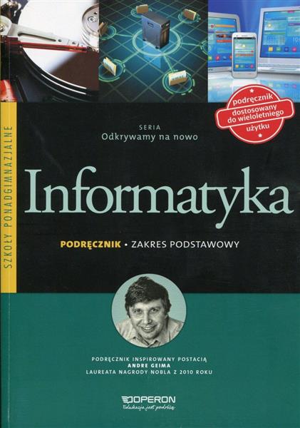 ODKRYWAMY NA NOWO. INFORMATYKA. PODRĘCZNIK WIELOLE