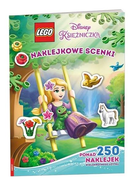 LEGO DISNEY KSIĘŻNICZKA. NAKLEJKOWE SCENKILEGO DIS