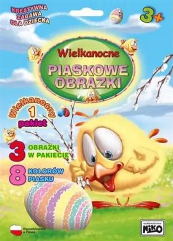 Piaskowe obrazki. Wielkanoc
