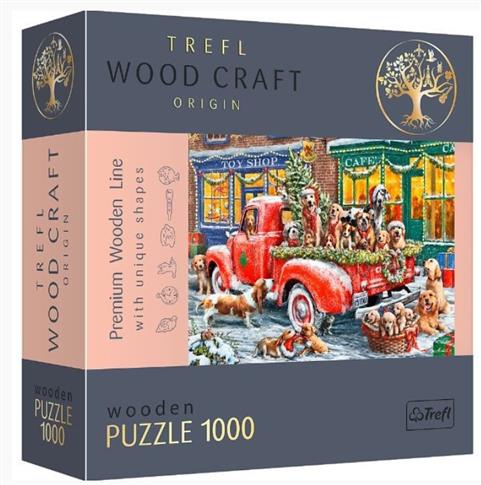 Trefl, Puzzle Wood Craft Pomocnicy Świętego Mik.