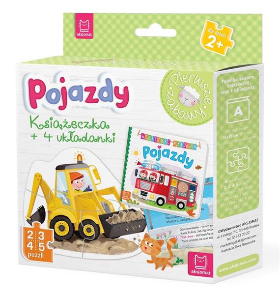 PUZZLE DLA MALUCHA. POJAZDY