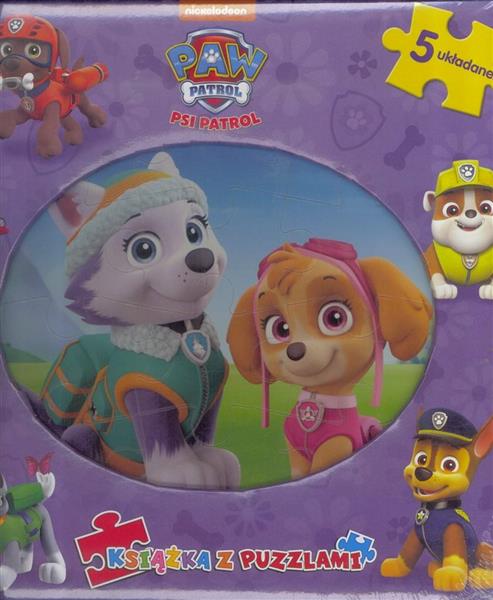 PSI PATROL. KSIĄŻKA Z PUZZLAMI